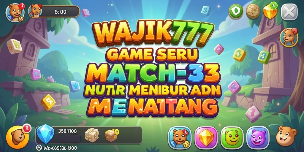 Gameplay seru mencocokkan objek di WAJIK777.