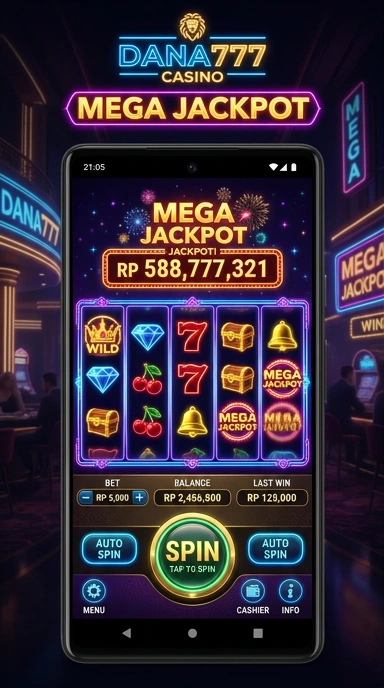 Tampilan antarmuka dana777 yang sederhana dan mudah digunakan.